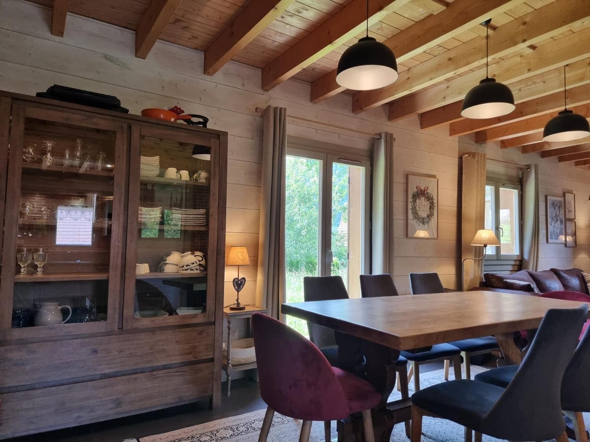 Le Chalet Du Pere Michel, Jacuzzi, Sauna, Jardin La Bresse Εξωτερικό φωτογραφία